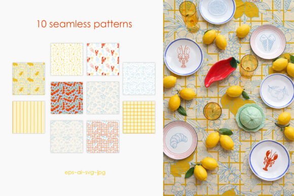 Elevating Brand Narratives with Whimsy Italian Journey Patterns and Hand-Drawn Aesthetics