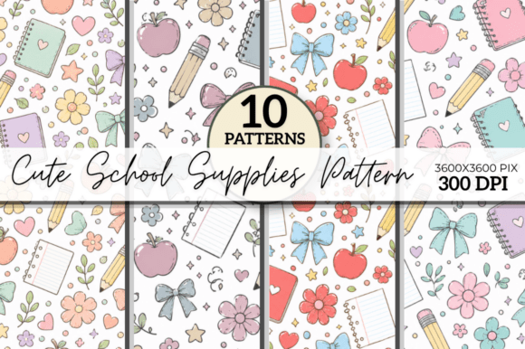 Evaluating the Cute School Supplies Digital Paper Pack for Professional and Hobbyist Projects