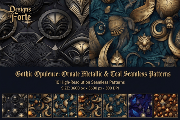 Integrating Ornate Metallic Seamless Patterns into Professional Creative Workflows