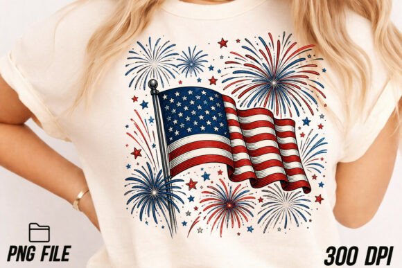 Strategic Visual Assets: Leveraging 4th of July Fireworks and USA Flag PNGs for Brand Impact