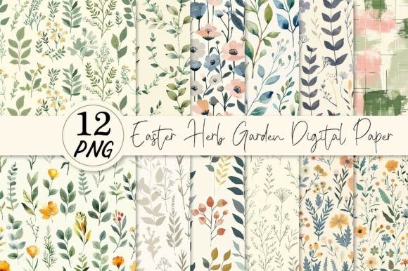 Unlocking Creativity: A Comprehensive Guide to Easter Herb Garden Seamless Digital Paper