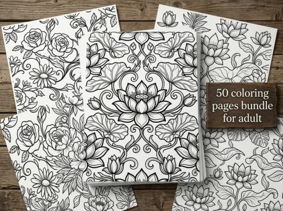 Unlocking Creativity: A Guide to Beautiful Seamless Floral Coloring Pages