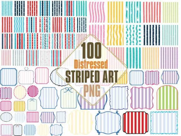 Unlocking the Potential of a Distressed Striped SVG Bundle for Retro Designs